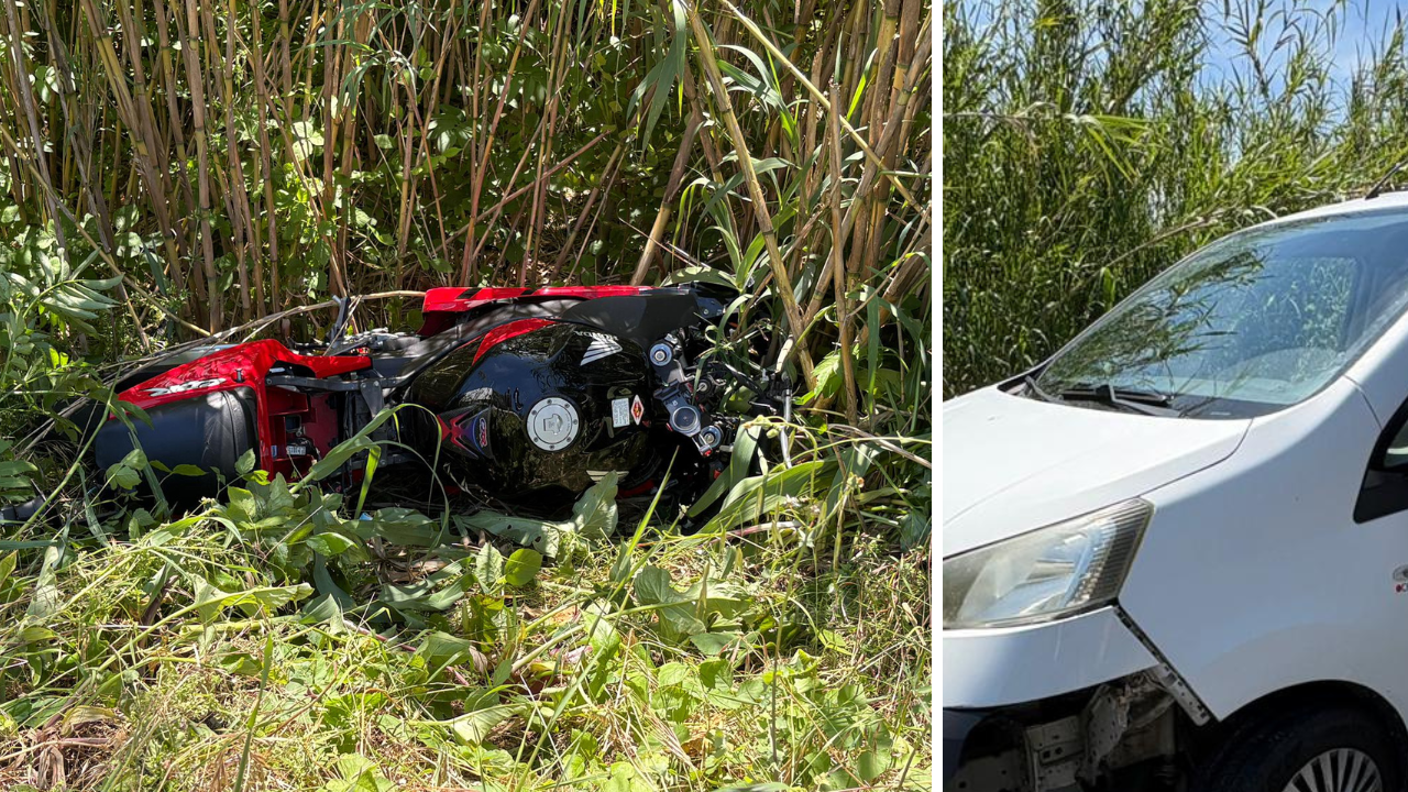 Vicopisano, scontro moto-furgone: muore un 44enne