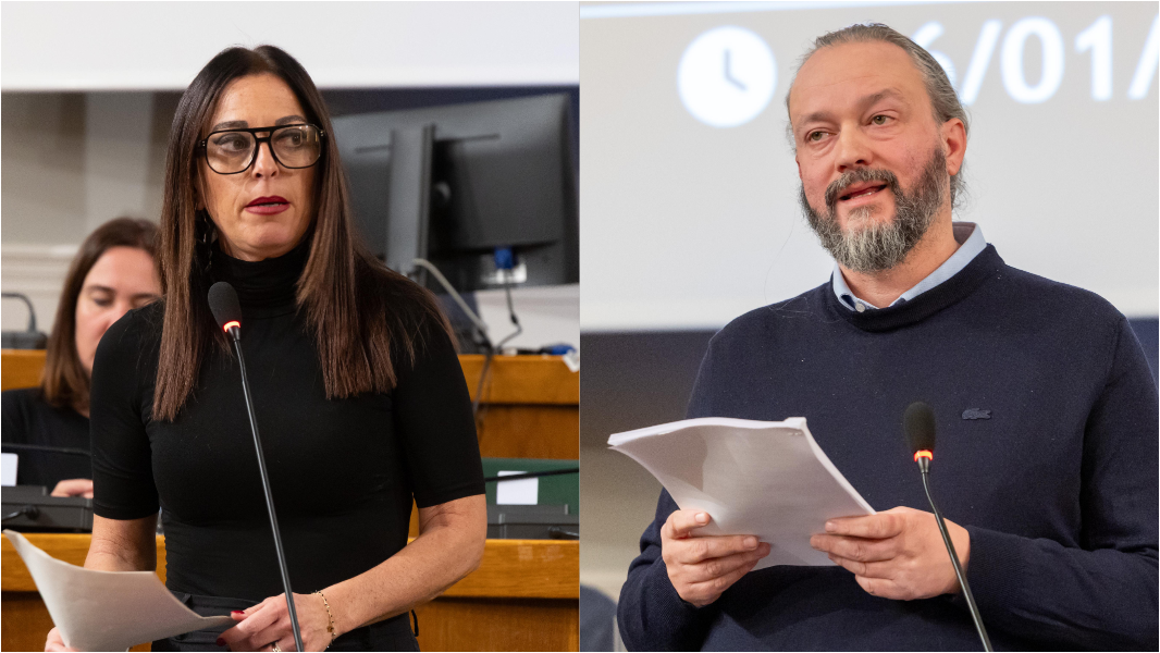 L'assessora Francesca Savini e il sindaco di Ferrara Alan Fabbri - foto di Filippo Rubin