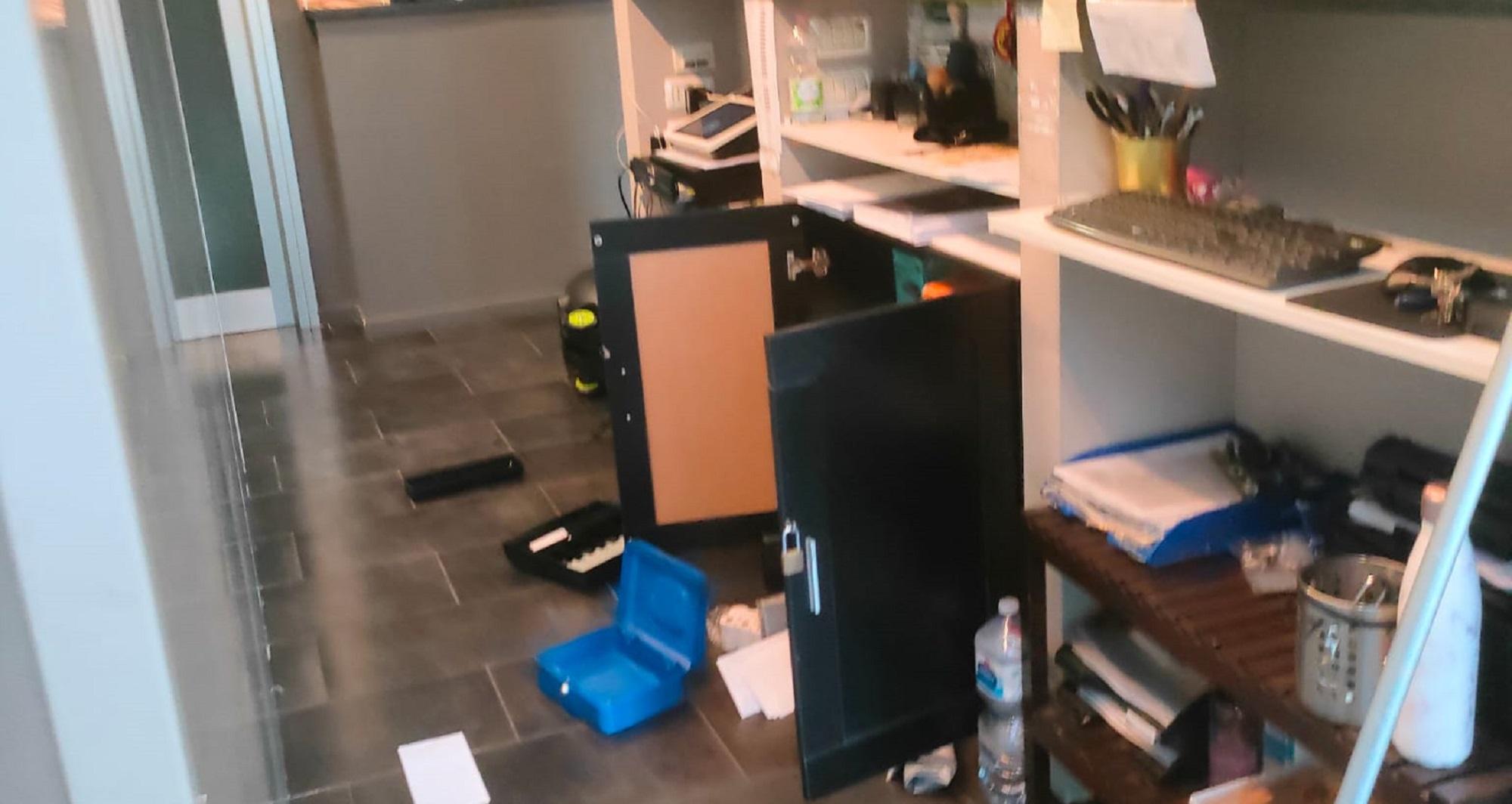 I danni nella palestra