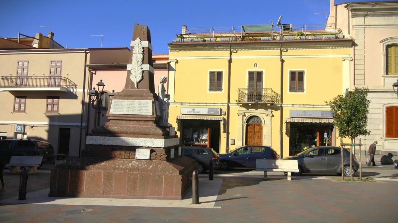 Una veduta del centro di Pozzomaggiore