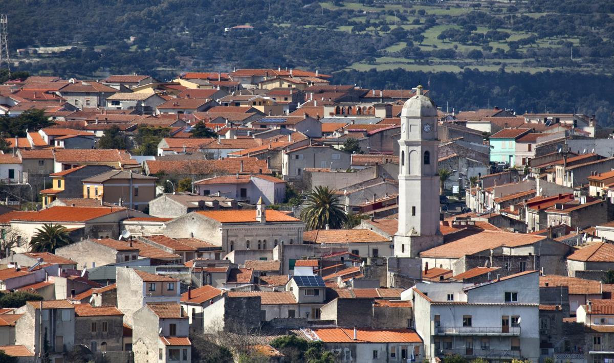 Una veduta di Thiesi
