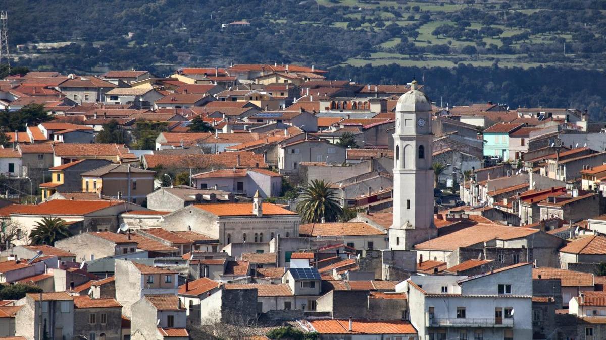 Una veduta di Thiesi