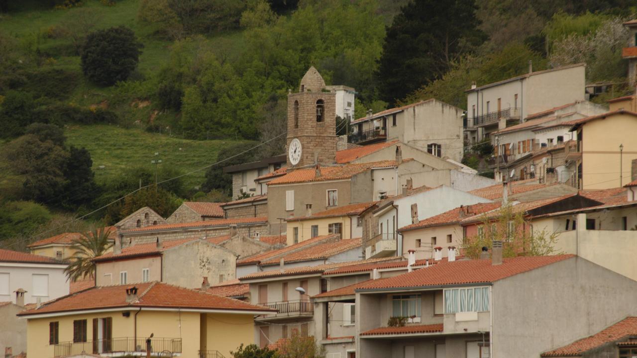 una veduta di bortigiadas