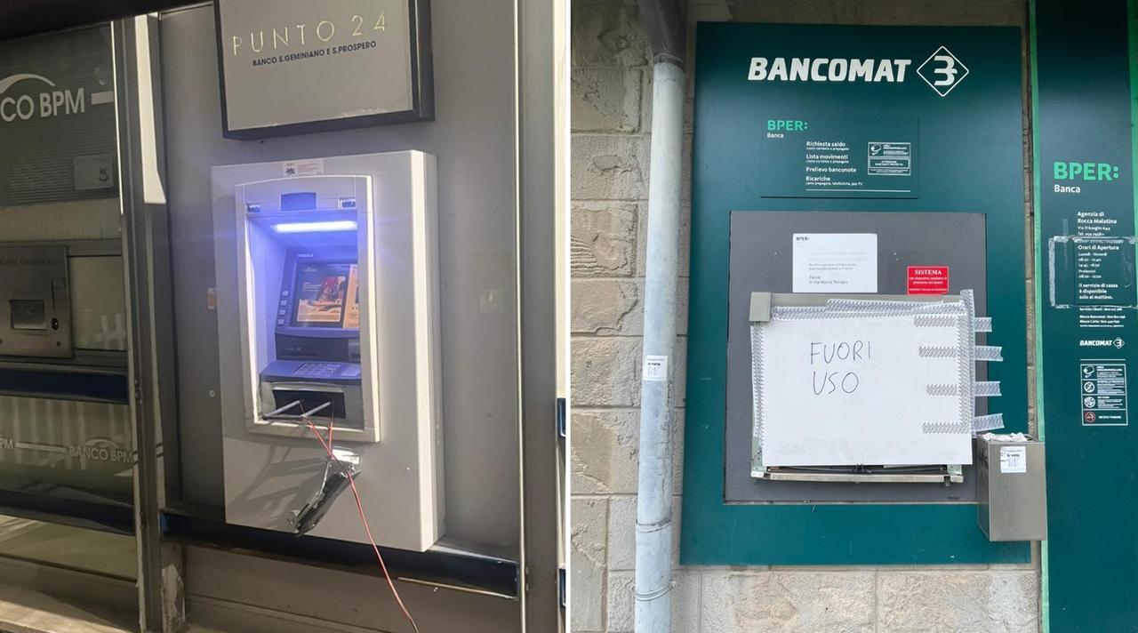 
	I bancomat di Castelvetro e Roccamalatina assaltati dai ladri

