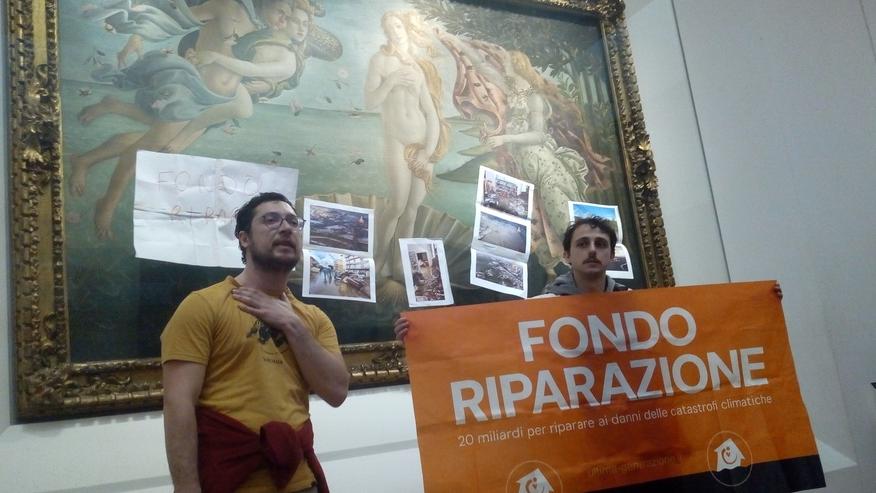La protesta di “Ultima Generazione” il 13 febbraio del 2024