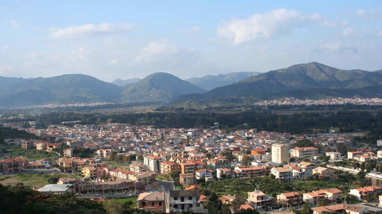 panoramica di Muravera - Una veduta di Muravera