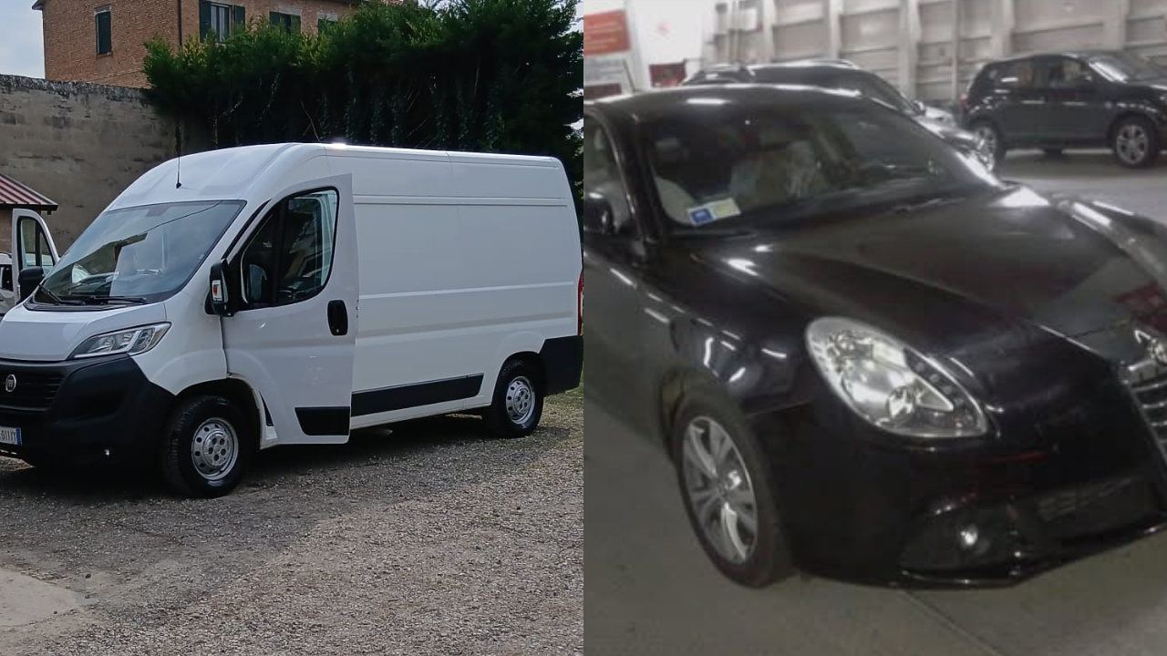 Furgone e auto rubati a Formignana e Rovereto, l'appello: «Aiutateci a ritrovarli»