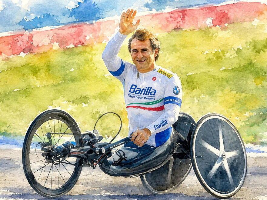 
	Un bel disegno di Zanardi

