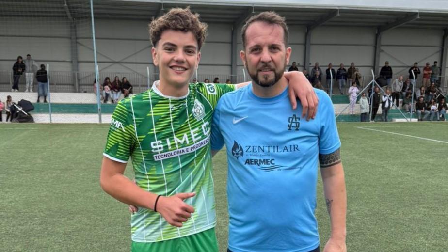 Padre e figlio in campo da avversari in Prima categoria – La storia
