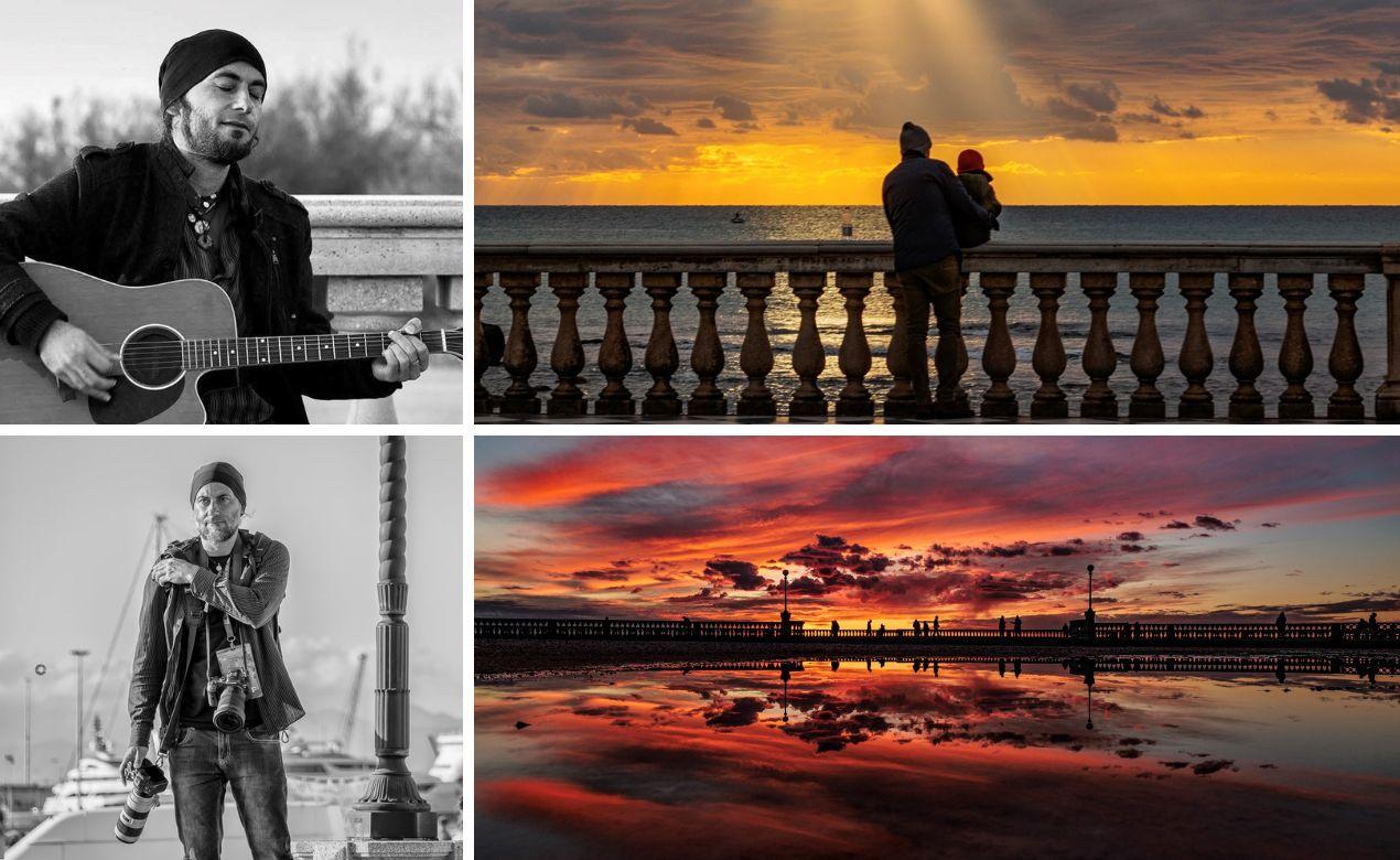 Francesco Luongo, il musicista fotografo che guarda Livorno dall'obiettivo