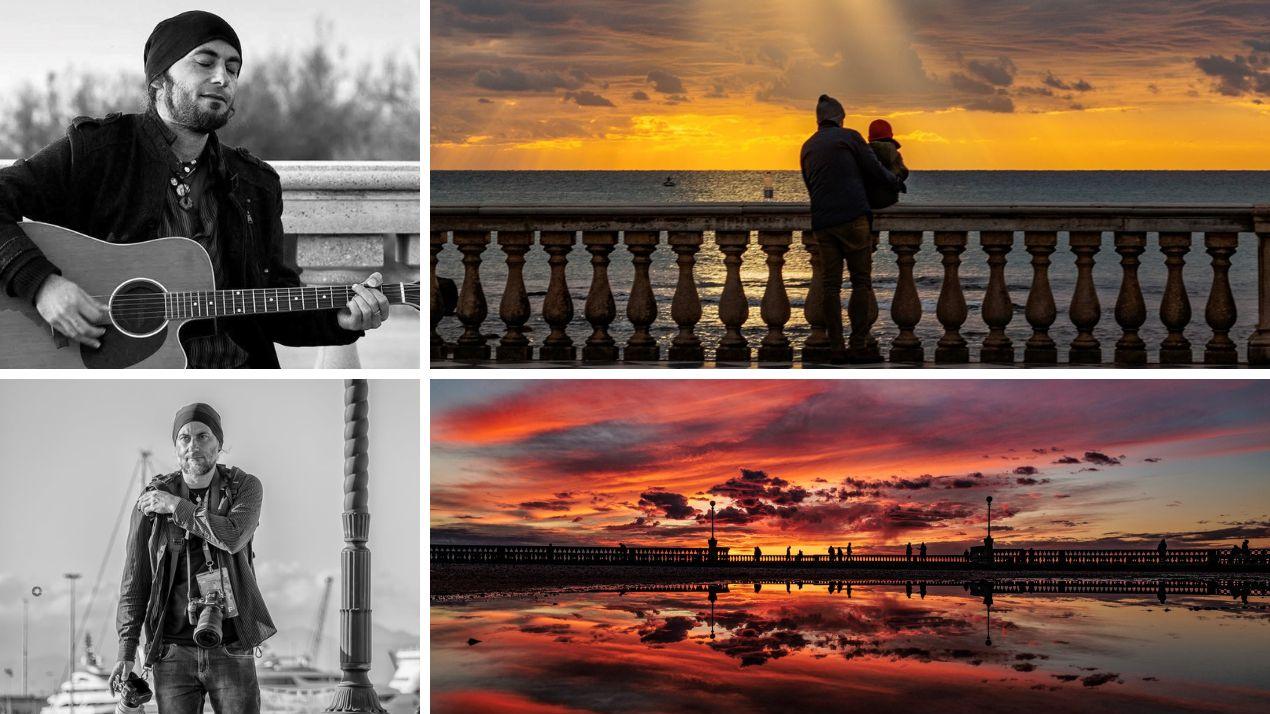 Francesco Luongo, il musicista fotografo che guarda Livorno dall'obiettivo