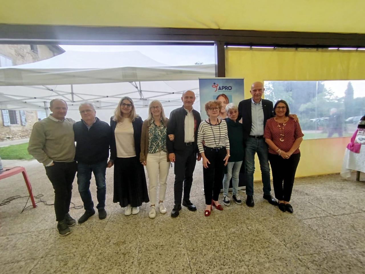 Casalgrande, grande partecipazione al pranzo Apro a Dinazzano