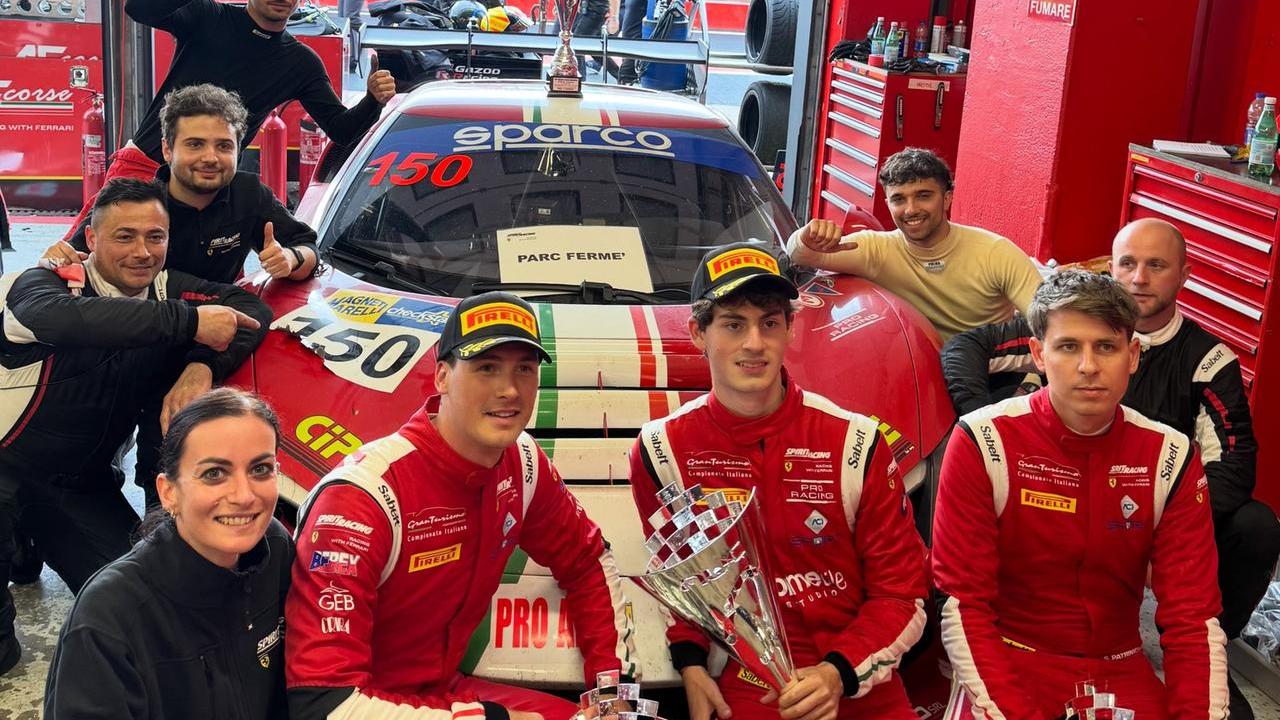 Ferrari in trionfo a Misano: Barbolini primo nella Pro-Am