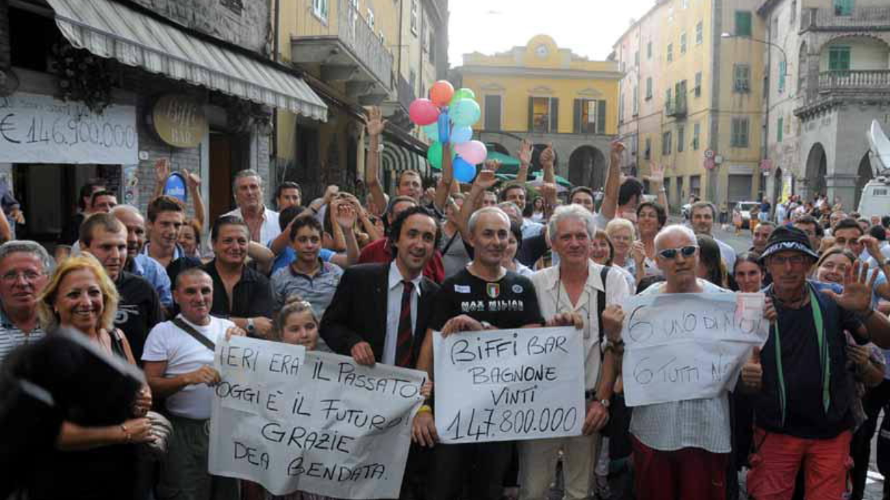 La vittoria a Bagnone nel 2009