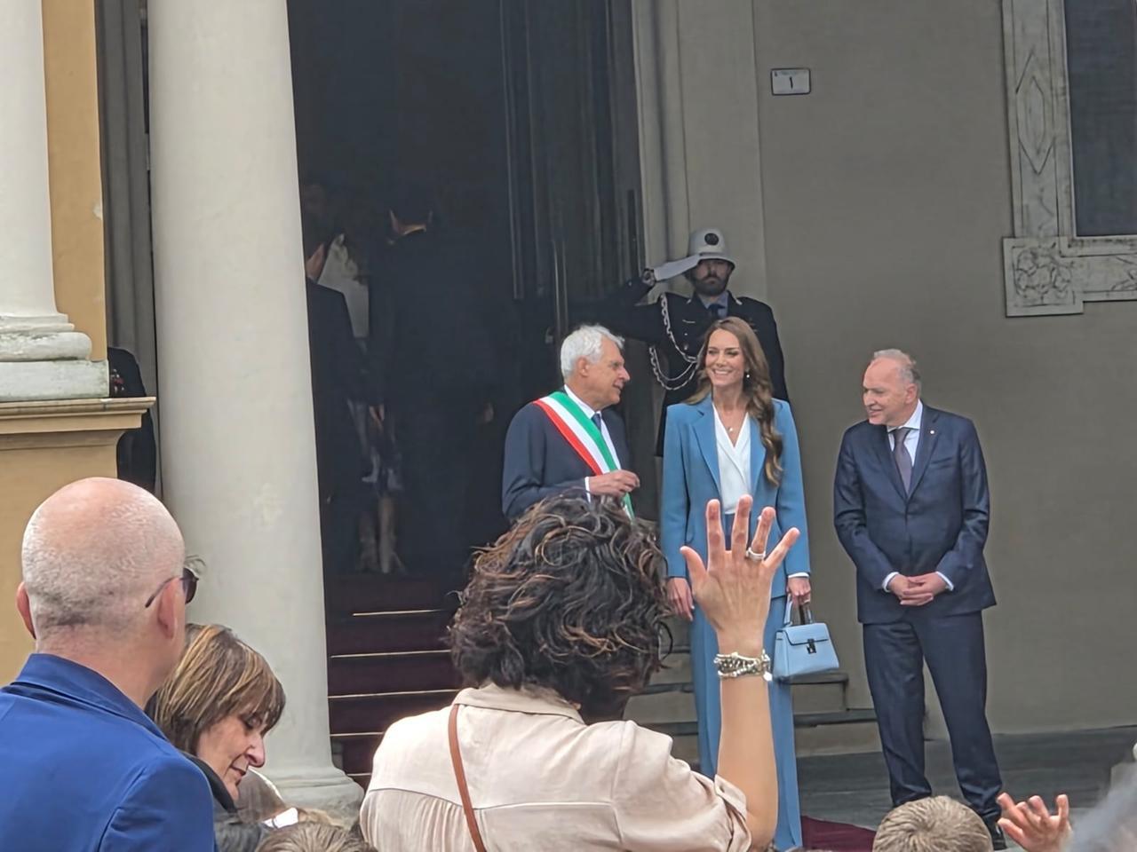 Kate Middleton oggi a Reggio Emilia - LA DIRETTA