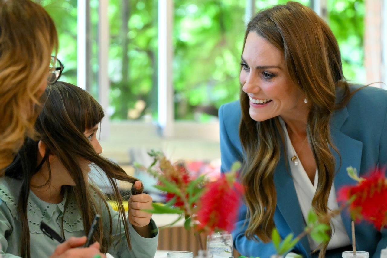 
	La principessa del Galles Kate Middleton visita la Scuola Comunale d'infanzia Anna Frank a Reggio Emilia

