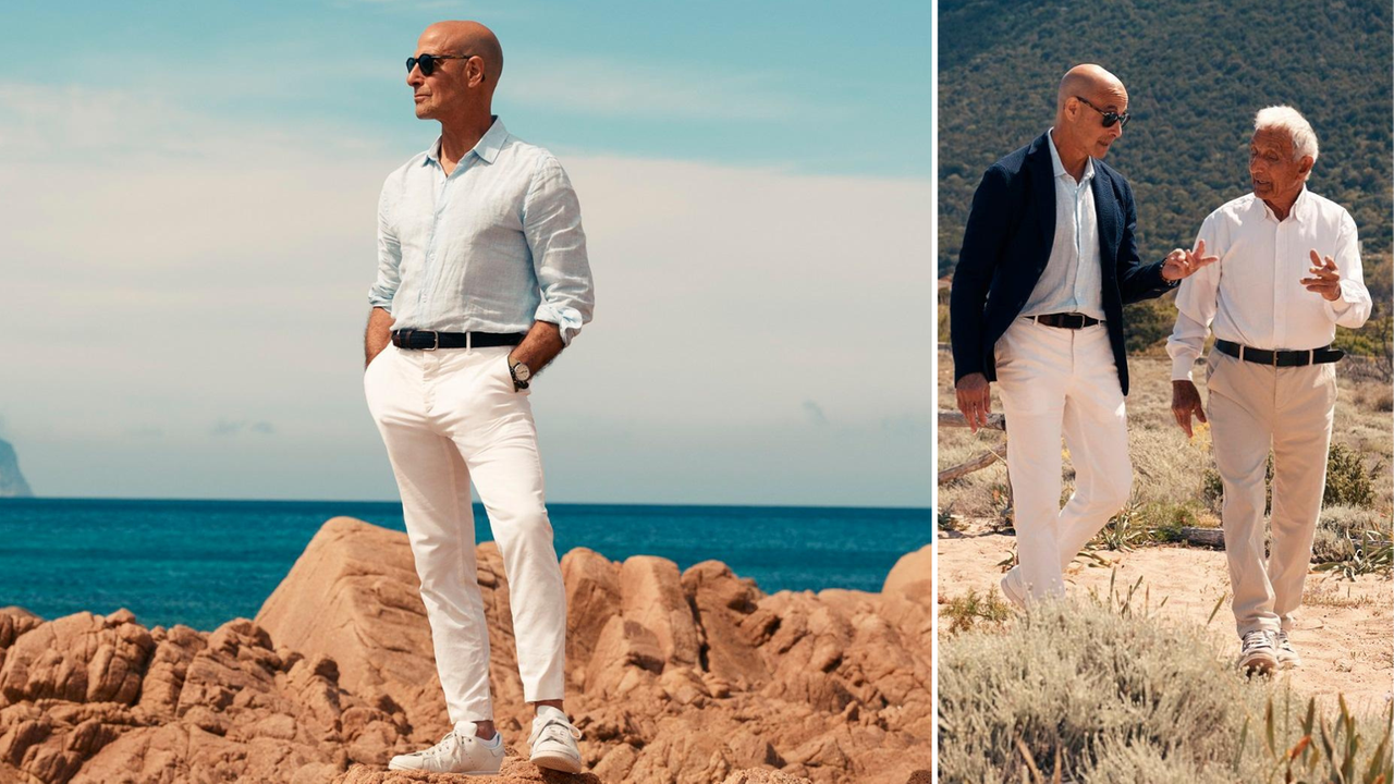 Stanley Tucci si “riprende” la Sardegna: il suo viaggio tra culurgiones e Tavolara su Disney+