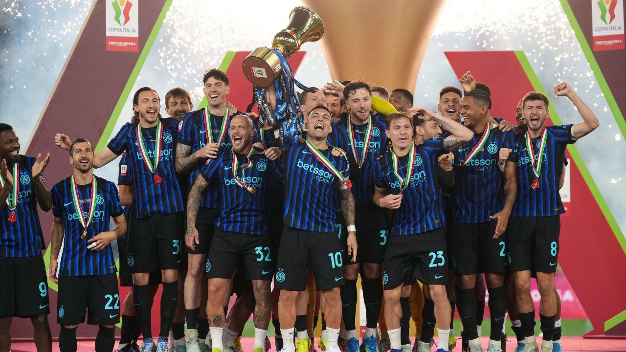 La Coppa Italia è nerazzurra: l’Inter cala il double all’Olimpico contro la Lazio