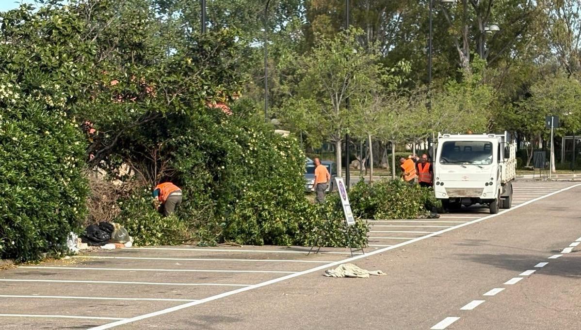 Olbia, rimossi rifiuti e rottami: rivive il piazzale De Rosa