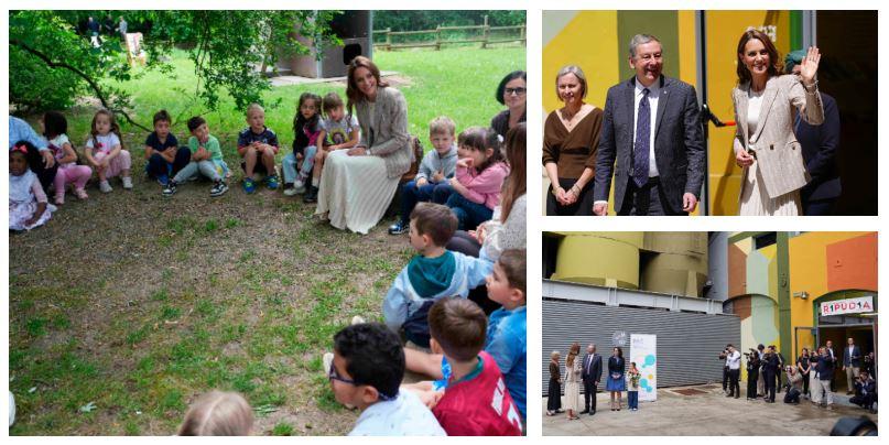 Kate Middleton a Reggio Emilia, la Principessa coi bambini alla scuola Allende, l’incontro con le aziende al Remida. E ora il pranzo in un agriturismo di Felino – LA DIRETTA