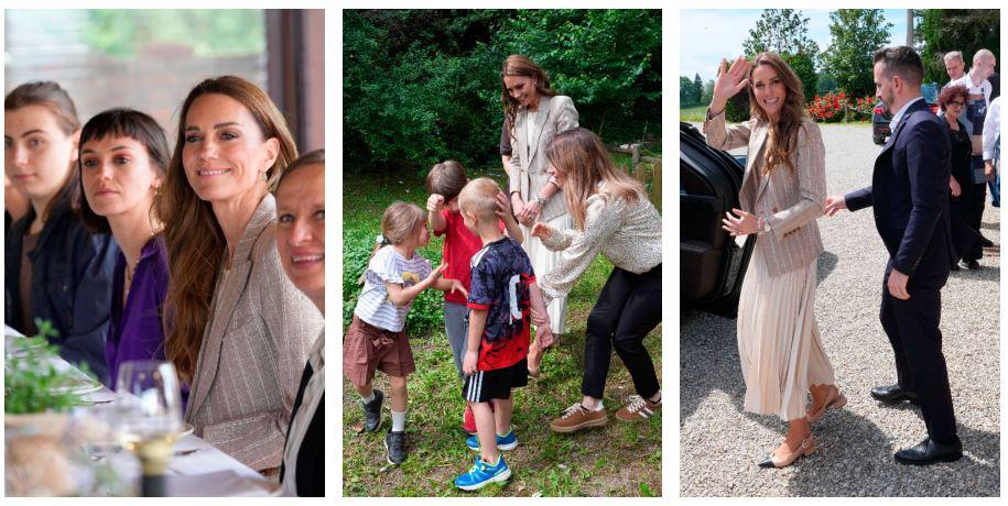Kate Middleton saluta Reggio Emilia: dalla mattina con i bambini dell’Allende all’incontro al Remida, fino alla sfoglia