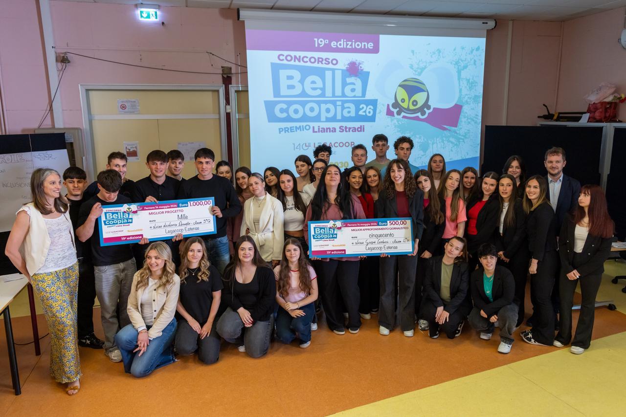 Si chiude Bellacoopia: vincono i Licei Ariosto e Carducci di Ferrara