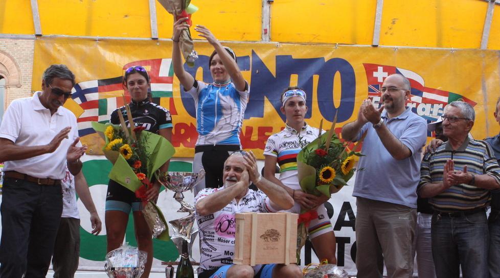 Giro dell’Emilia a Cento con traguardo volante per Viviana Manservisi