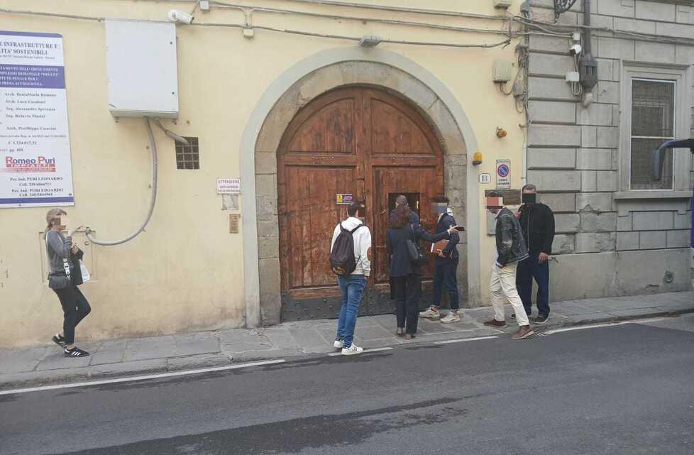 
	L&rsquo;ingresso del carcere minorile di Firenze in via degli Orti Oricella

