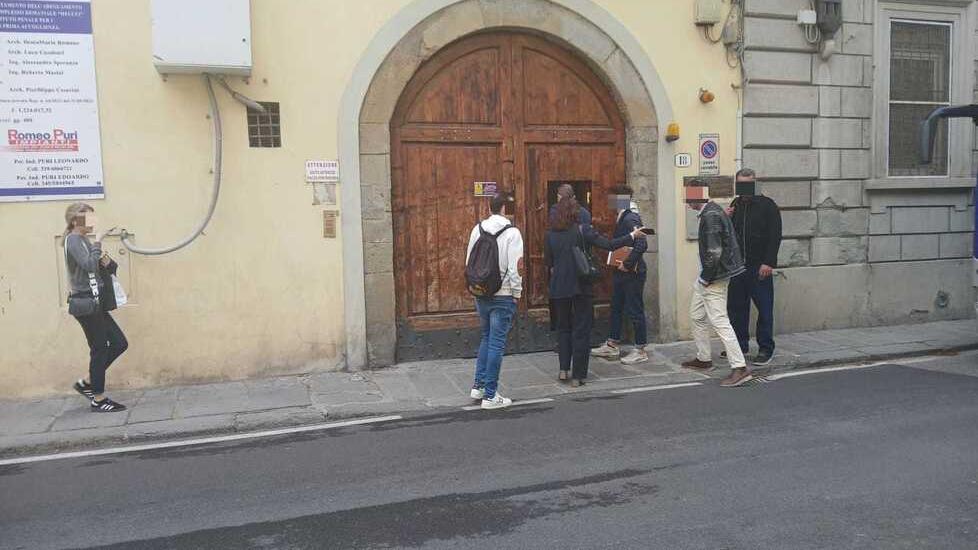 L’ingresso del carcere minorile di Firenze in via degli Orti Oricella