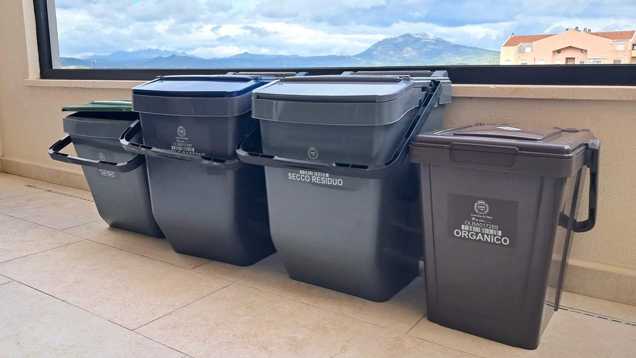 Olbia, prosegue la consegna dei nuovi mastelli: le strade interessate dal 18 al 22 maggio
