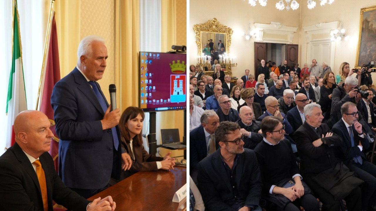 La presentazione del progetto definitivo del nuovo ospedale di Livorno in Comune