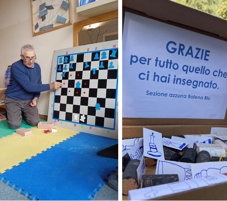 Nonno Nicola, maestro di dolcezza Insegna la vita giocando insieme