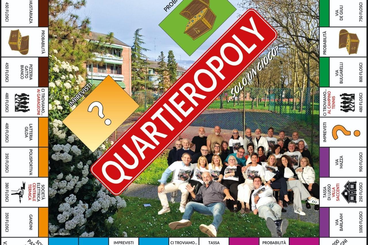 Ferrara, i ragazzi del 1969 ricordano il passato: ecco Quartieropoly