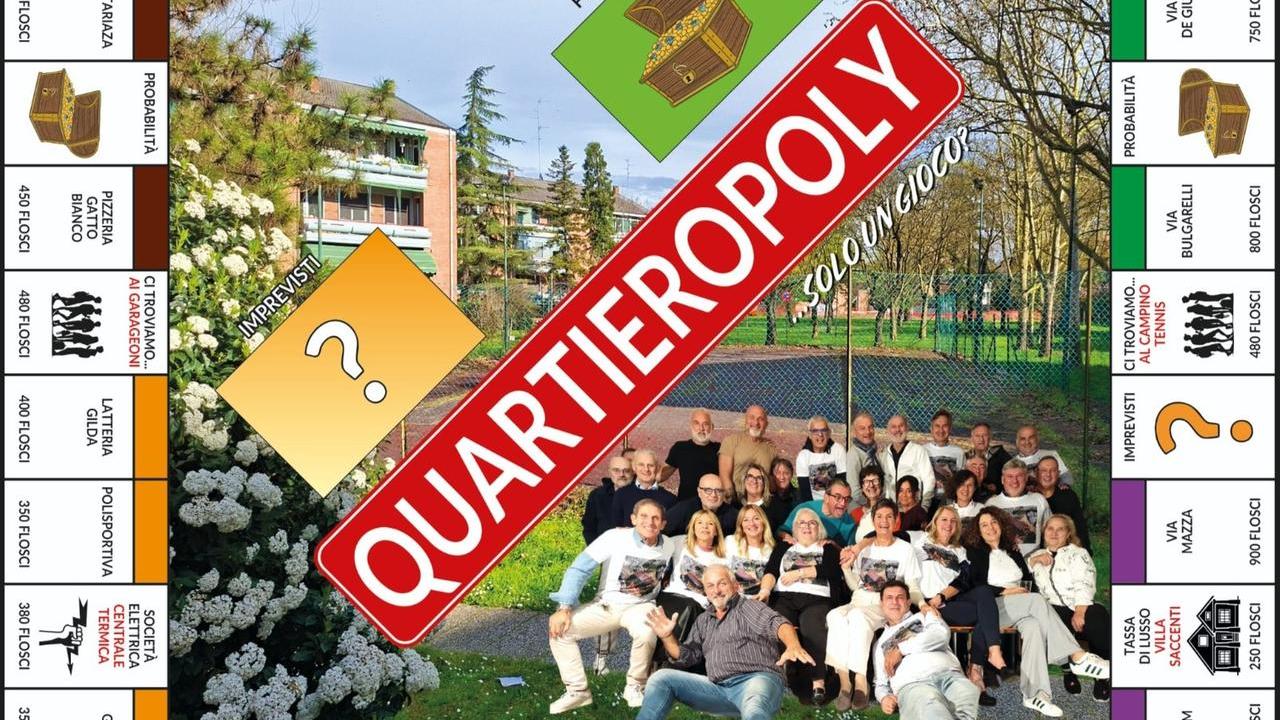 Ferrara, i ragazzi del 1969 ricordano il passato: ecco Quartieropoly