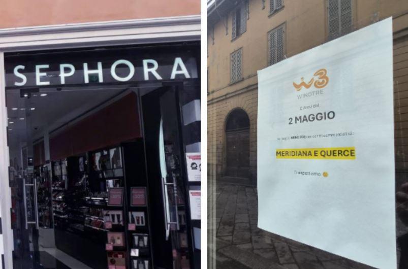 Il centro storico perde pezzi: Sephora trasloca ai Petali e chiude il negozio di Wind3