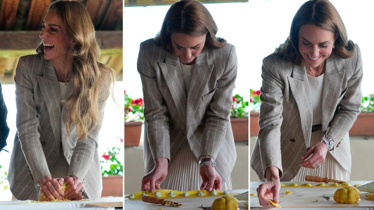 La principessa Kate scopre l’arte della sfoglina: «Impastare è un gesto terapeutico»