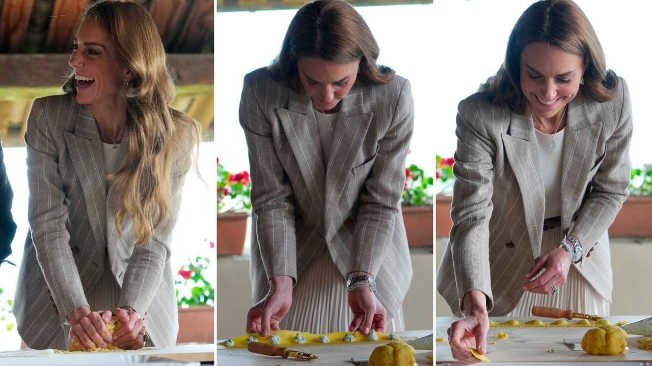 La principessa Kate scopre l’arte della sfoglina: «Impastare è un gesto terapeutico»