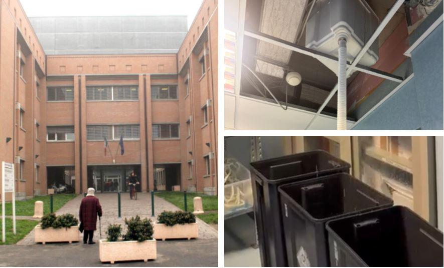 Piove in sala operatoria all’ospedale di Guastalla, la Cisl: «Soluzioni creative per tamponare l'acqua»