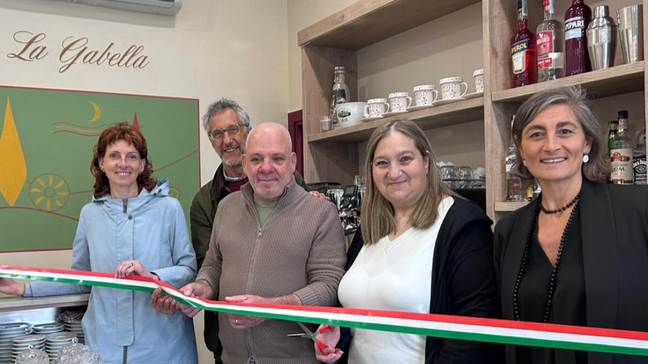 
	Il momento dell'inaugurazione

