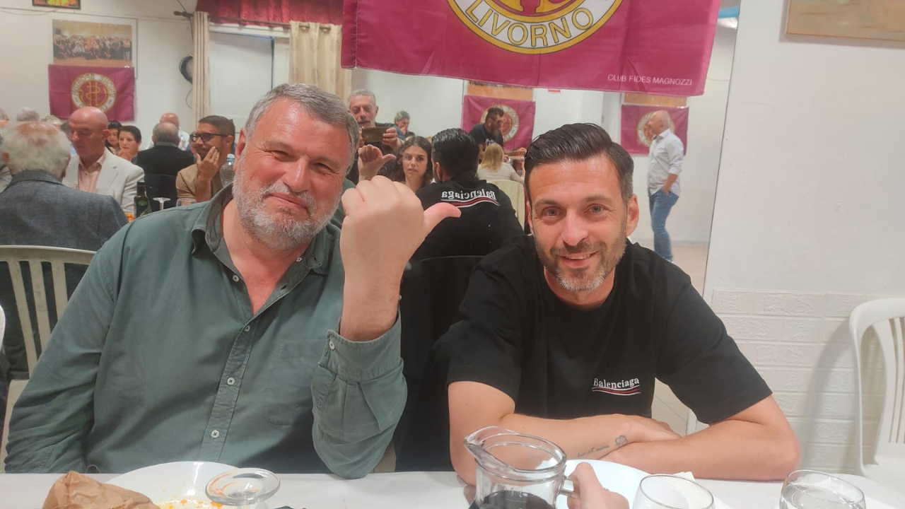 
	Il presidente Esciua e Di Carmine

