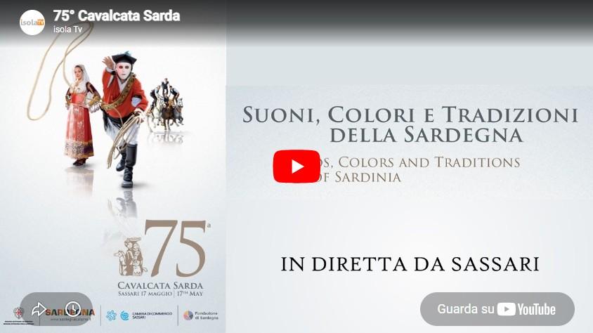 Sassari, la Cavalcata Sarda in diretta streaming – VIDEO