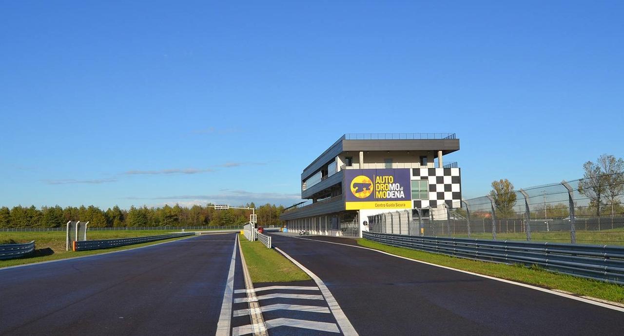 
	L'autodromo di Modena a Marzaglia, dove &egrave; avvenuta la tragedia

