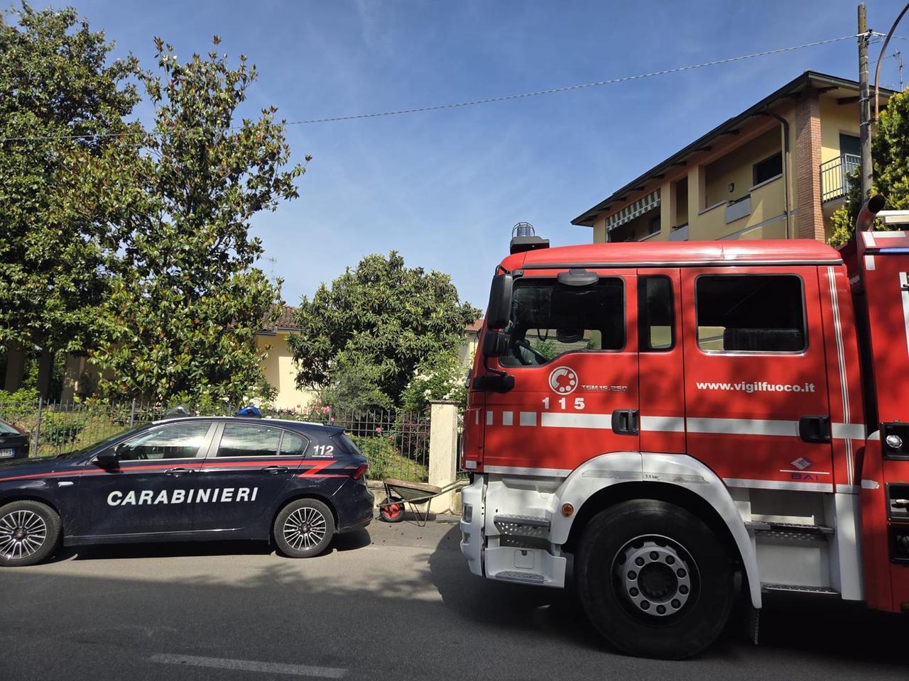 Incendio in una casa a Sant’Ilario: marito e moglie in ospedale. Lei è grave