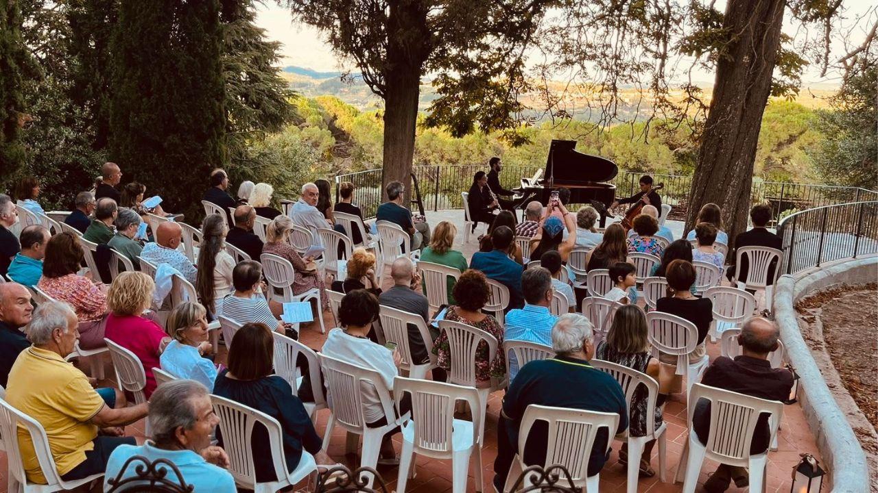 Un concerto della rassegna 2025 a Terricciola (Foto: Comune di Terricciola)