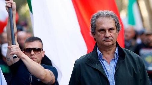 Roberto Fiore, leader di Forza Nuova