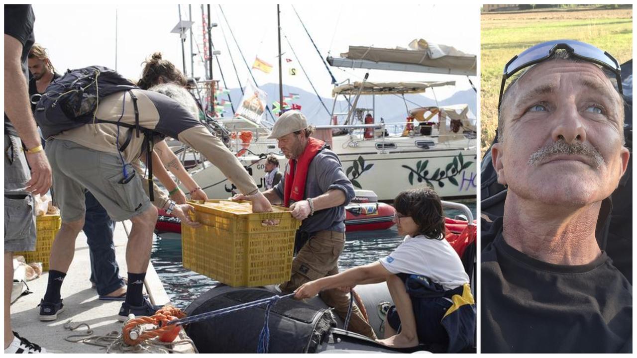 Gabriele Gardini era a bordo della Flotilla