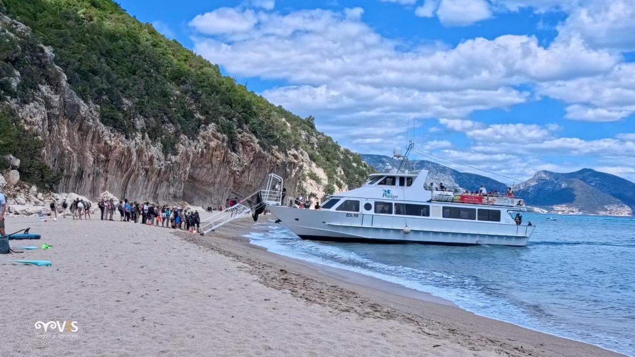La foto pubblicata sulla pagina Facebook Viaggiare in Sardegna