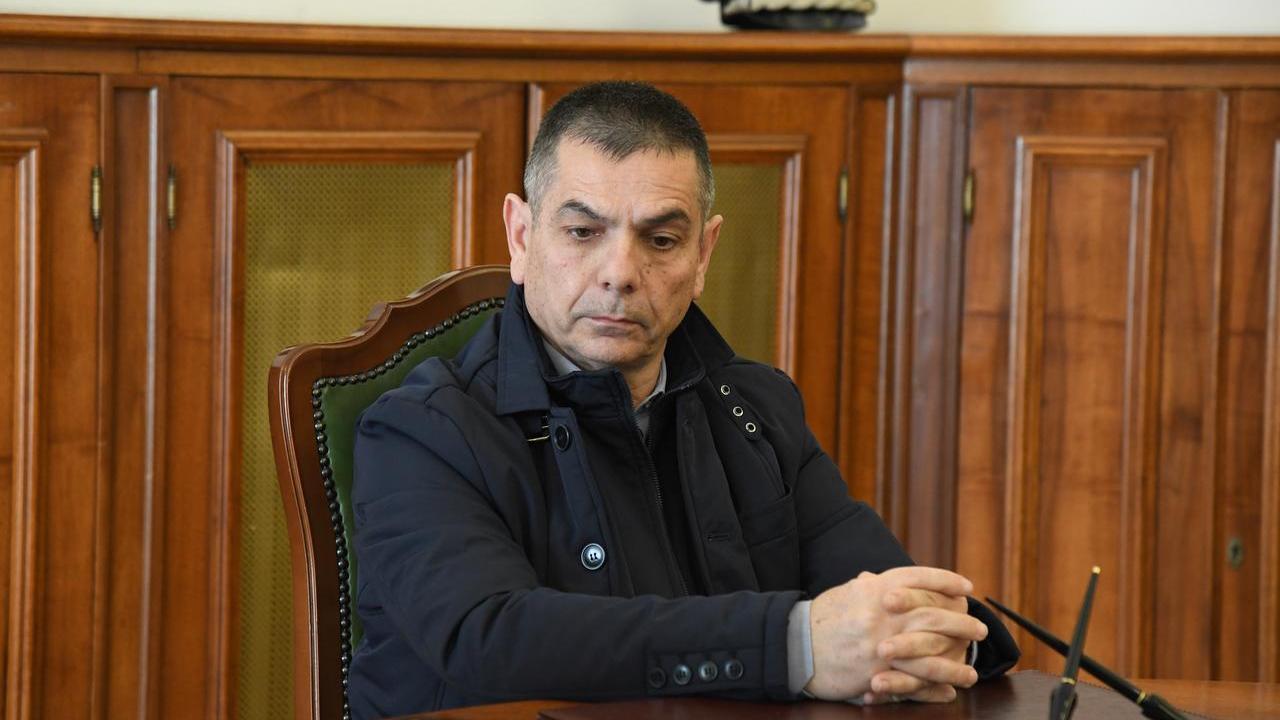 Il sindaco di Ottana Franco Saba