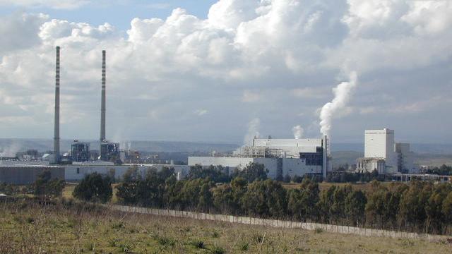 Ottana la zona industriale