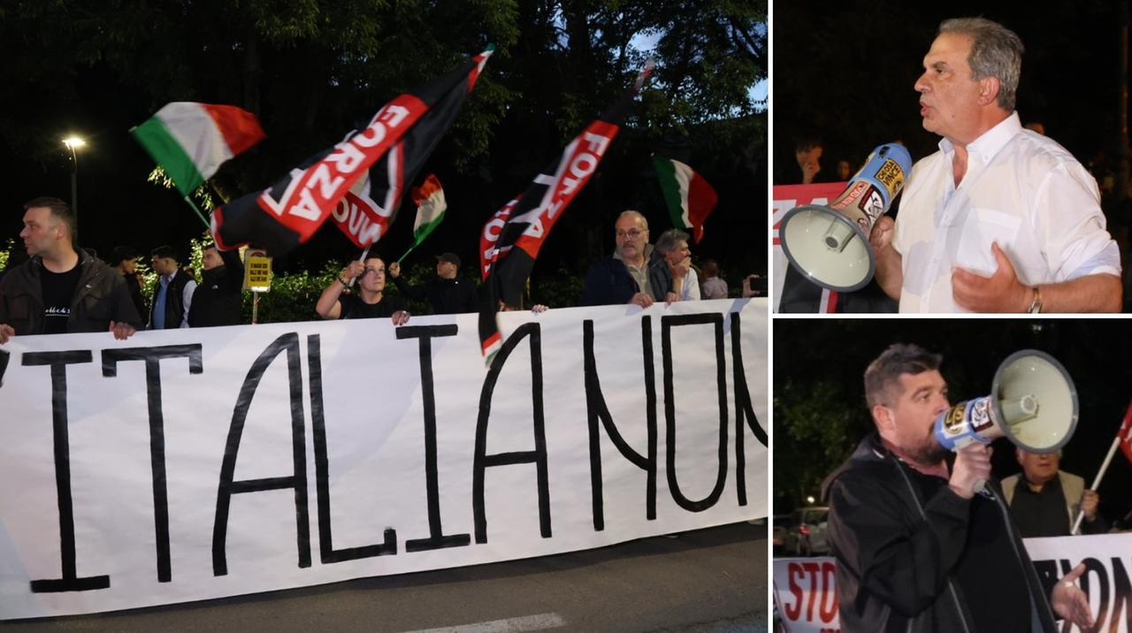 
	La manifestazione di Forza Nuova con Fiore e Castellini

